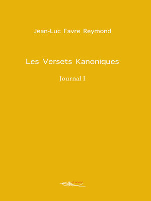 cover image of Les versets kanoniques